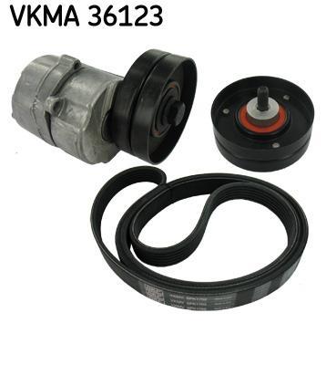Kit de courroie d'accessoire (Courroie d’alternateur) SKF VKMA 36123